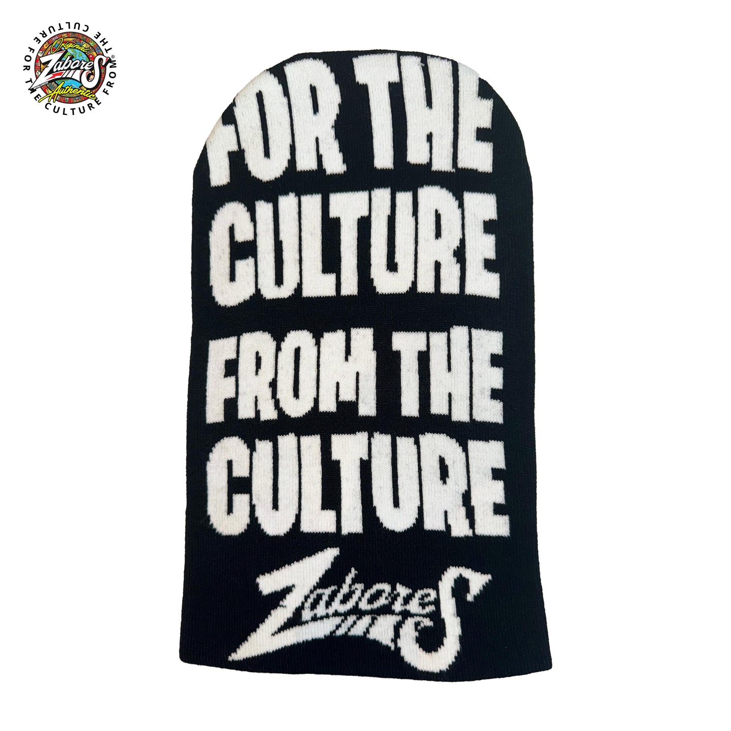 BLACK For the culture zabores Shiesty Ski Mask