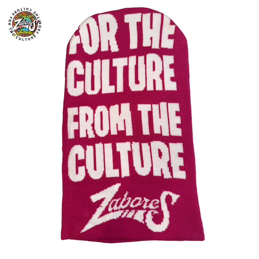 PINK For the culture  zabores Shiesty Ski Mask